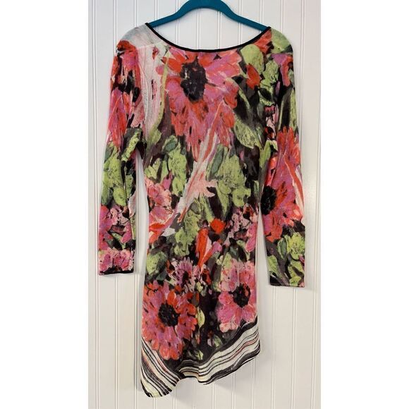 Nic + Zoe pullover sweater v-neck w/asymmetrical he - Picture 2 of 5